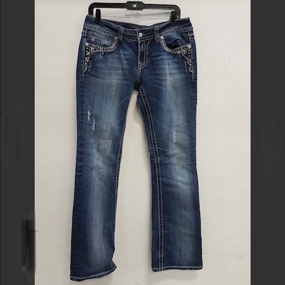 Miss Me Women's Boot Cut Blue Jeans Size 31